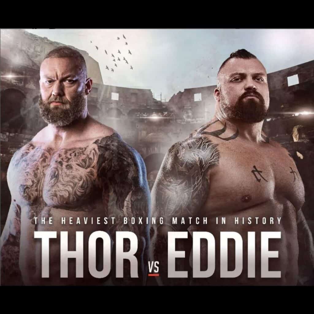 Eddie Hall vs Thor Bjornsson Takes Place March 19th 2022