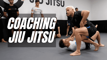 James Smith Coaching Brazilian Jiu Jitsu