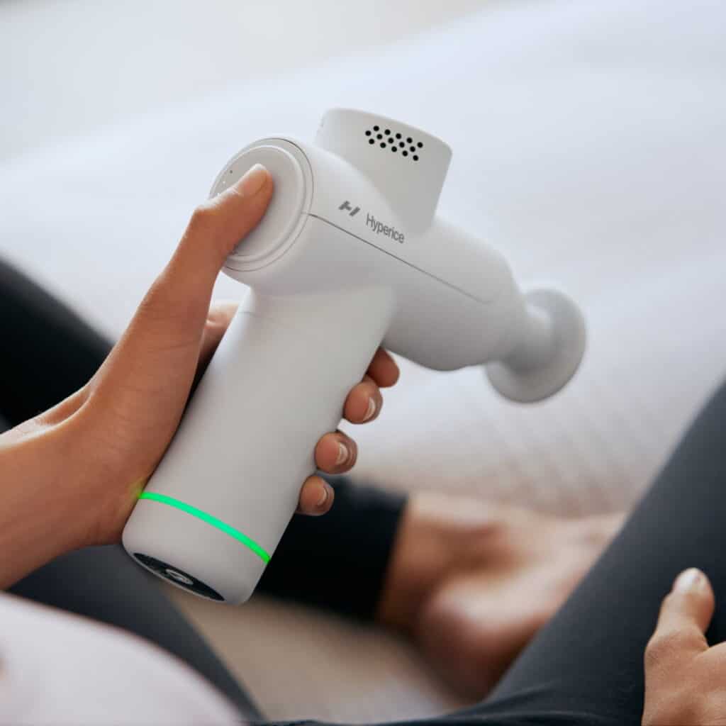 Gym recovery product hyperice hypervolt go 2 massage gun