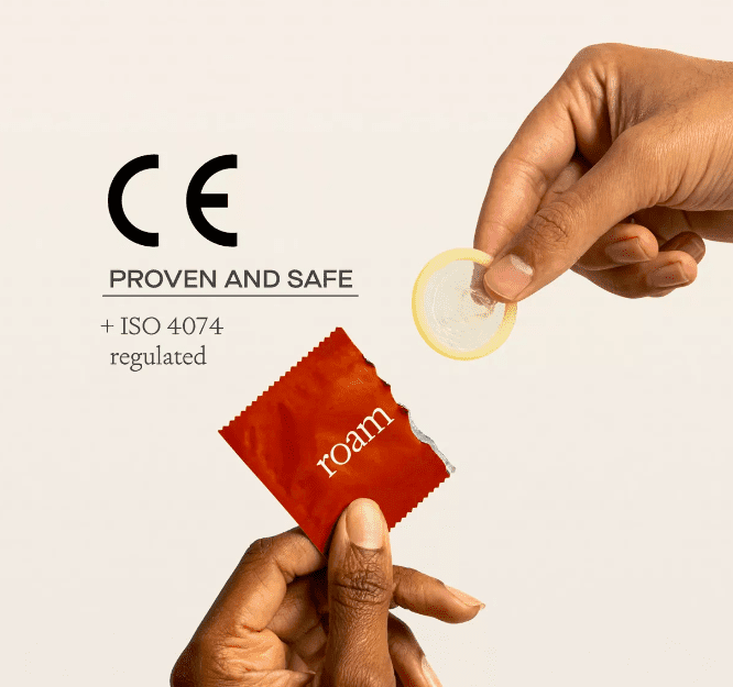 vegan condom by roam