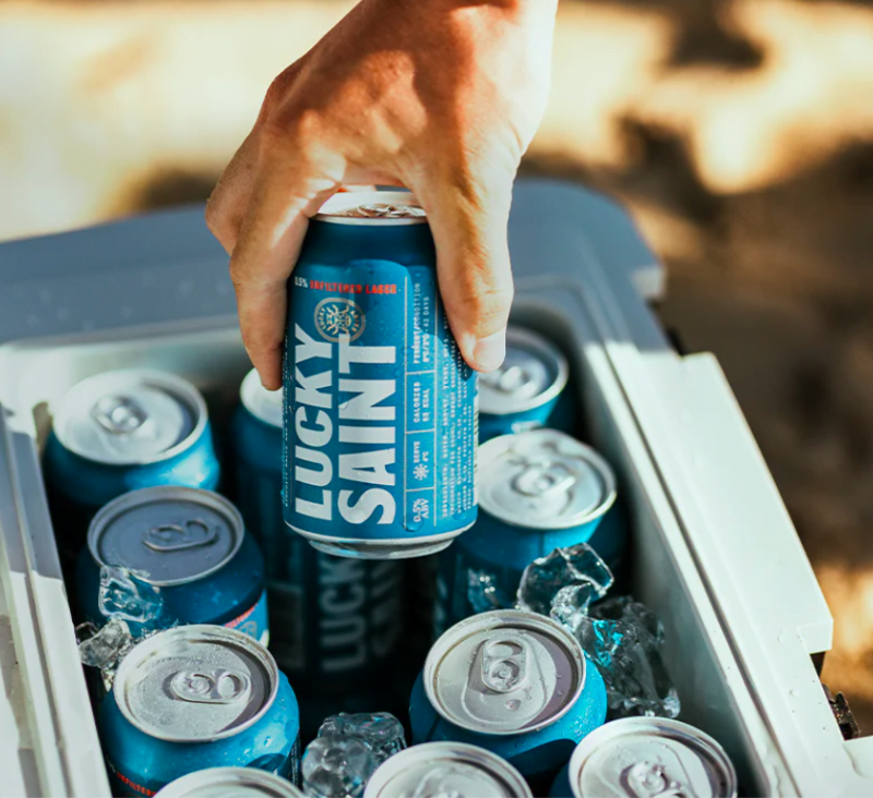 lucky saint beer