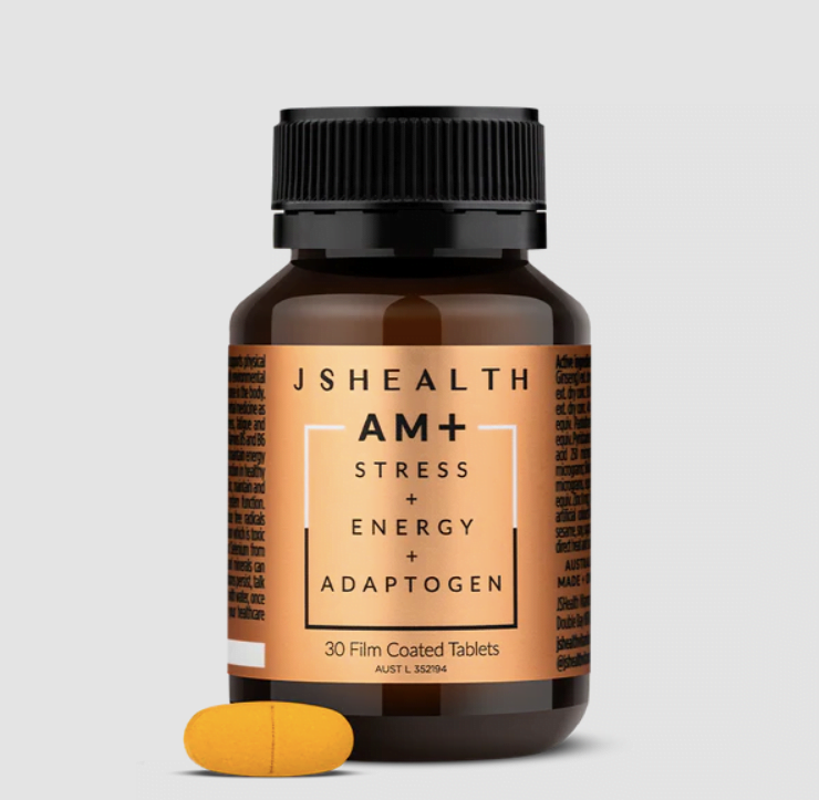 jshealth am+ stress + energy