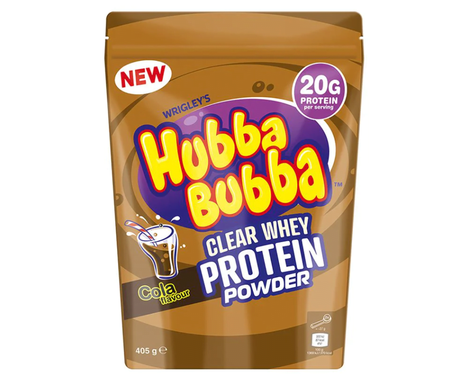 Hubba Bubba Cola Protein Powder by Wirgley's Review Gymfluencers