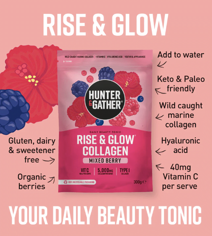 Hunter & Gather Rise & Glow Collagen Daily Beauty Tonic Review