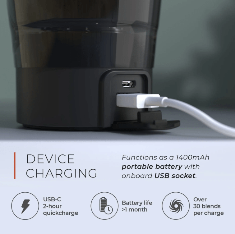 promixx charge shaker charging your phone