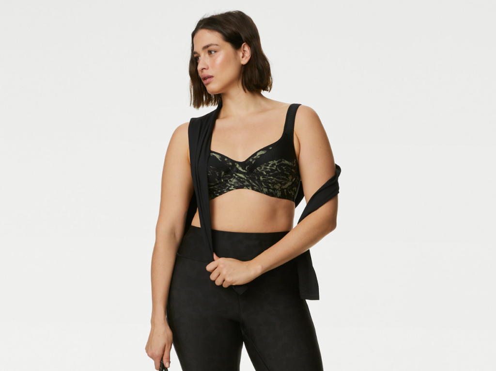 Marks and spencer sports bra reviews on sale