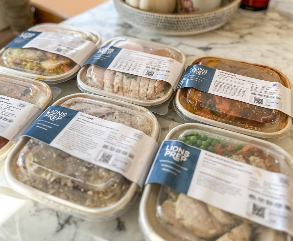 lions prep protein ready meals