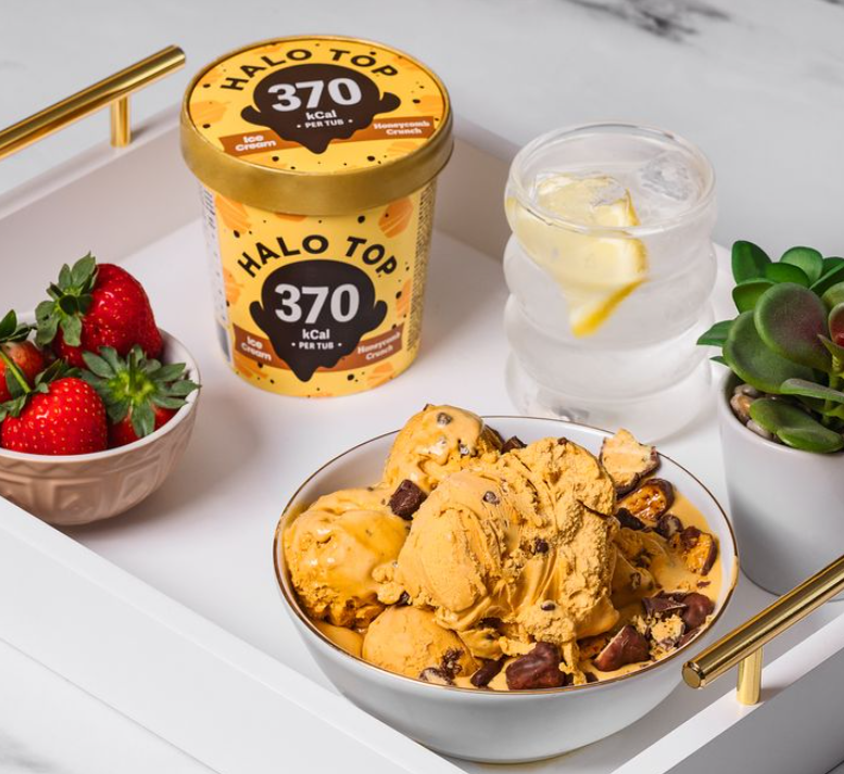 halo top dairy ice cream