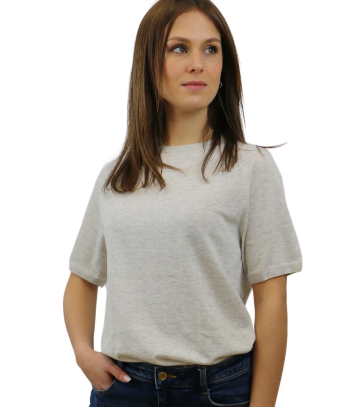 NativeToWear Short Sleeve Silk Tee