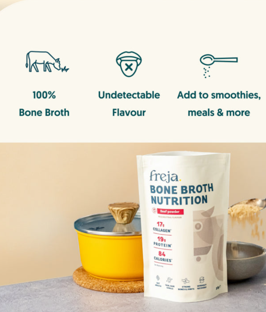 Supercharge Your Health with Freja Beef Bone Broth Powder! - Gymfluencers