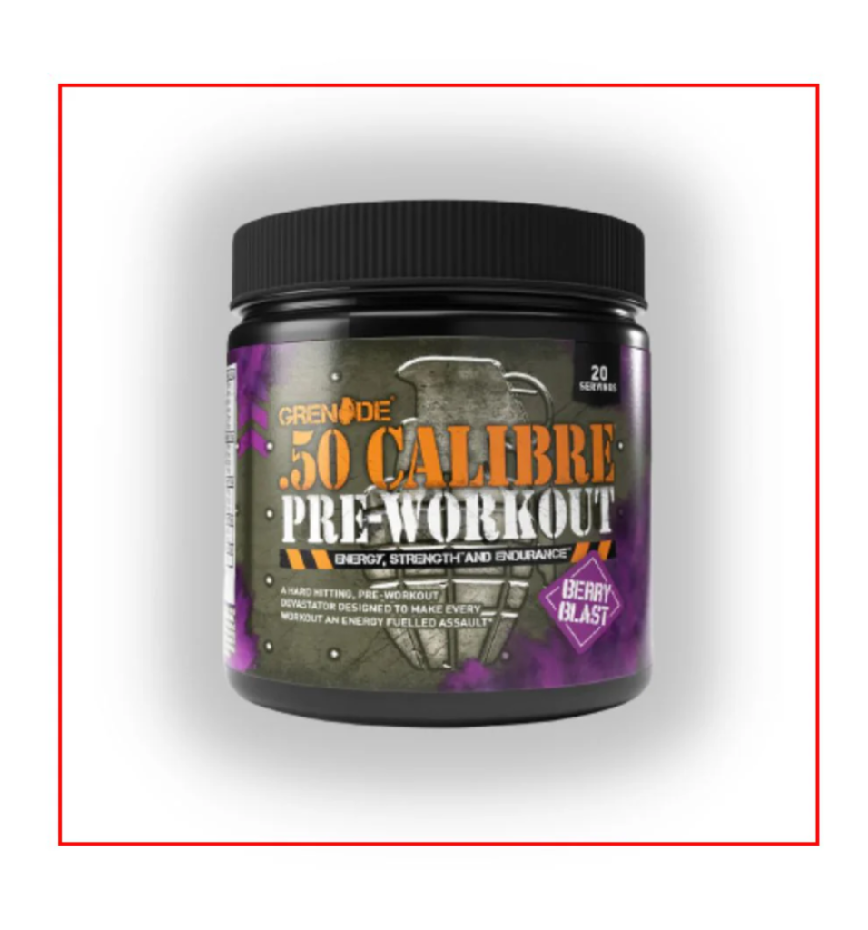 5% Off Tailor Wheyed Grenade 50 Calibre Pre-Workout Discount Code