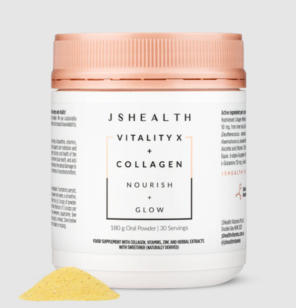 Unlock Your Glow with JSHealth Vitality X + Collagen Powder - Gymfluencers