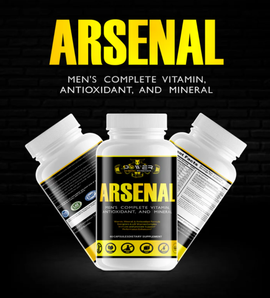 15% Off Power Leading Nutrition Arsenal Men's Complete Vitamin Discount Code
