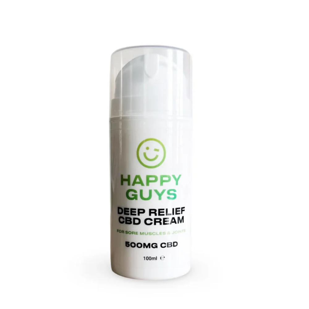 Happy Guys CBD Deep Pain Relief Muscle Cream Discount Code